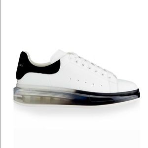 Alexander McQueen clear sole sneaker